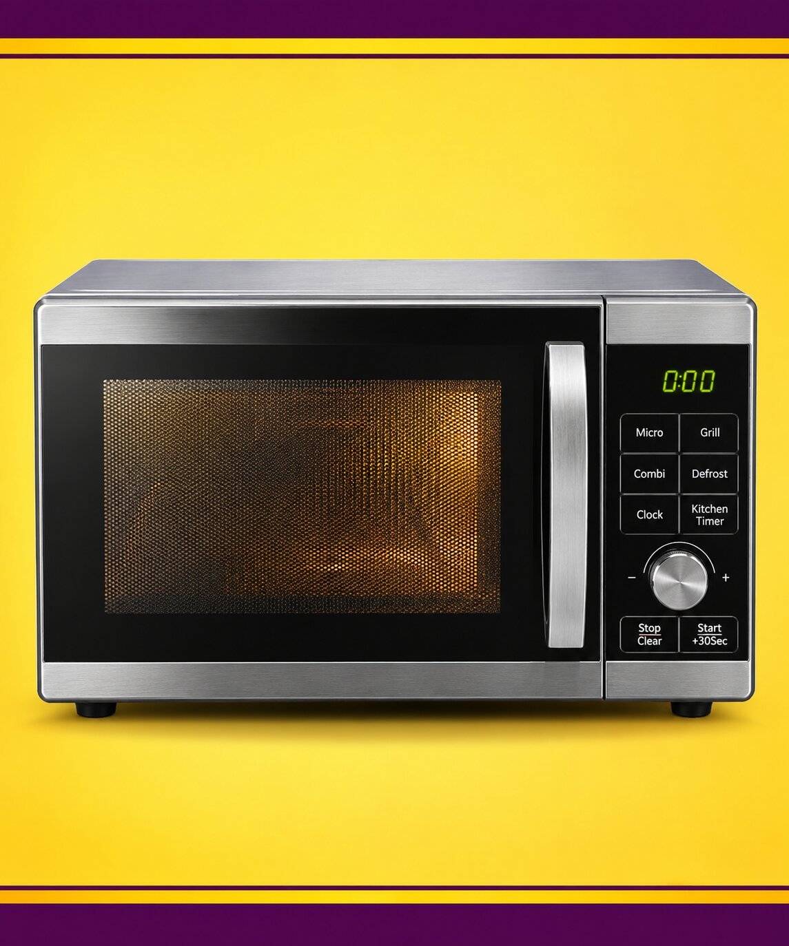 Illustrative microwave oven